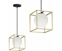 Lubinis šviestuvas Toolight Šviestuvas lubinis APP1165-1CP GOLD Baltas