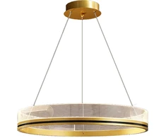 Lubinis šviestuvas Toolight Šviestuvas lubinis APP1189-CP Gold 40cm