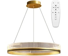 Lubinis šviestuvas Toolight Šviestuvas lubinis APP1190-CP Gold 60cm