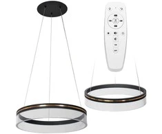 Lubinis šviestuvas Toolight Šviestuvas lubinis APP1191-CP 40cm Juodas