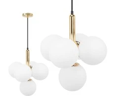 Lubinis šviestuvas Toolight Šviestuvas lubinis APP1574-5CP Gold