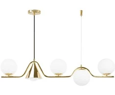 Lubinis šviestuvas Toolight Šviestuvas lubinis APP1662-5CP Gold