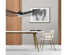Pakabinamas šviestuvas Toolight Šviestuvas lubinis ažūrinis LED 60cm APP651-1CP