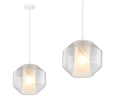 Pakabinamas šviestuvas Toolight Šviestuvas lubinis Baltas MARBLE APP908-1CP