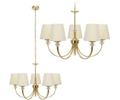 Pakabinamas šviestuvas Toolight Šviestuvas lubinis Cristal APP1014-5CP