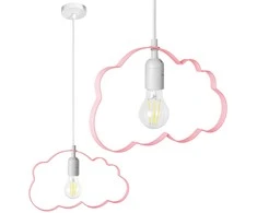 Lubinis šviestuvas Toolight Šviestuvas lubinis debeselis Cloud Light Rožinė
