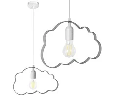Lubinis šviestuvas Toolight Šviestuvas lubinis debeselis Cloud Gray