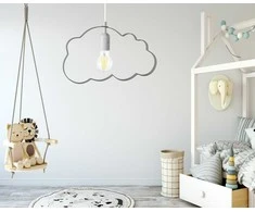 Lubinis šviestuvas Toolight Šviestuvas lubinis debeselis Cloud Gray