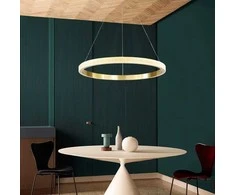 Lubinis šviestuvas Toolight Šviestuvas lubinis LED APP1510-CP GOLD