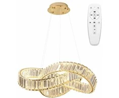 Lubinis šviestuvas Toolight Šviestuvas lubinis LED APP1538-CP GOLD