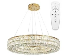 Lubinis šviestuvas Toolight Šviestuvas lubinis LED APP1568-CP Gold 60cm
