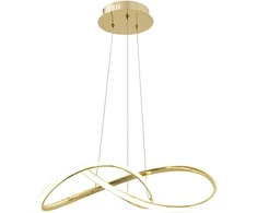 Lubinis šviestuvas Toolight Šviestuvas lubinis LED APP1601-CP GOLD