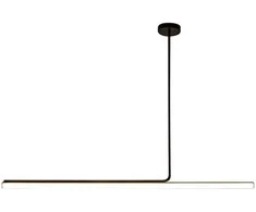 Lubinis šviestuvas Toolight Šviestuvas lubinis LED APP1659-CP Juodas 120cm