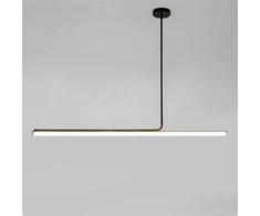 Lubinis šviestuvas Toolight Šviestuvas lubinis LED APP1659-CP Juodas 120cm