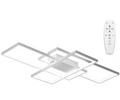 Lubinis šviestuvas Toolight Šviestuvas lubinis LED + su nuotolinio valdymo pulteliu Baltas APP660