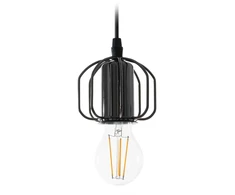 Lubinis šviestuvas Toolight Šviestuvas lubinis Loft juodas shine APP595-1CP