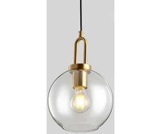 Pakabinamas šviestuvas Toolight Šviestuvas lubinis stiklo rutuliai 20cm APP629-1CP