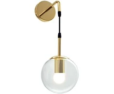 Sieninis šviestuvas Toolight Šviestuvas sieninis stiklo Gold APP685-1W