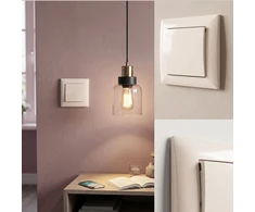 Toolight Viengubas Jungiklis Oste Jnh006-w rusvai gelsvas