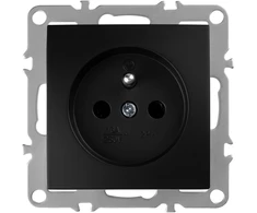 Toolight Viengubas Lizdas Su Įžeminimu Oste Jnh001-g Juodas