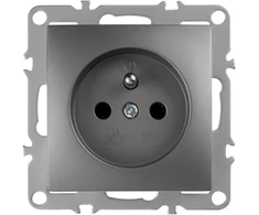 Toolight Viengubas Lizdas Su Įžeminimu Oste Jnh001-g Pilkas