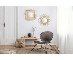 Tutumi Boho sieninis veidrodis 45CM QDJ071