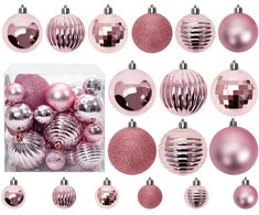 Tutumi Egliniai papuošalai-kamuoliukai 311433 ROSE Raudonas