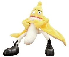 Tutumi Talismanas pliušinis žaislas Evil Banana