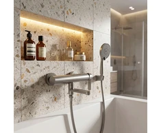 Vonios maišytuvas Rea Arcos Brushed Nickel