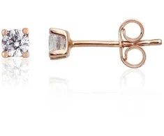 Auksiniai auskarai moterims Diamond Sky "New Classic XI"