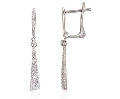 Auksiniai auskarai su briliantais Diamond Sky "Nirrti"