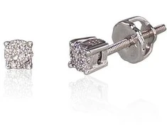 Auksiniai auskarai su briliantais Diamond Sky "Classic"