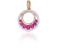 Auksinis pakabukas su deimantais Diamond Sky "Athena II"