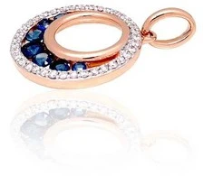 Auksinis pakabukas su deimantais Diamond Sky "Athena III"