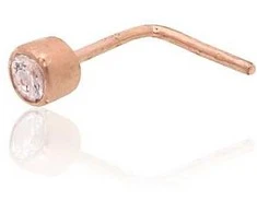 Auksinis pilvo auskaras "Juno Mini VI"