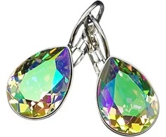 Diamond Sky Jewelry Серьги "Кристальная Капля (Paradise Shine)" с кристаллами Swarovski™
