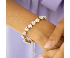 Diamond Sky Jewelry Apyrankė moterims DiamondSky „For You II (Aurore Boreale)“ su Swarovski kristalais