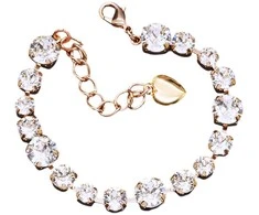 Diamond Sky Jewelry Apyrankė moterims DiamondSky „Classic II“ su Swarovski karoliukais