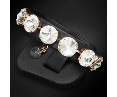 Diamond Sky Jewelry Apyrankė moterims DiamondSky „Vortex“ su Swarovski kristalais