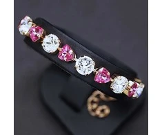 Diamond Sky Jewelry Apyrankė moterims DiamondSky „Romantic Tenderness II (Rose)“ su Swarovski kristalais