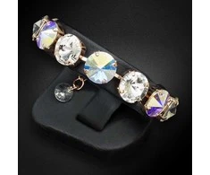 Diamond Sky Jewelry Apyrankė moterims DiamondSky „Vortex (Arurore Boreale)“ su Swarovski kristalais