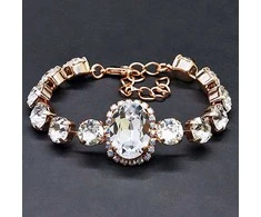 Diamond Sky Jewelry Apyrankė moterims DiamondSky „Sofia II (Crystal)“ su Swarovski kristalais