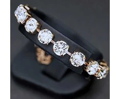 Diamond Sky Jewelry Apyrankė moterims DiamondSky „Classic“ su Swarovski kristalais