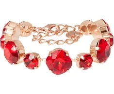 Diamond Sky Jewelry Apyrankė moterims DiamondSky „Glare (Light Siam)“ su Preciosa kristalais