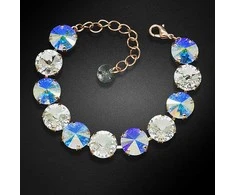 Diamond Sky Jewelry Apyrankė moterims DiamondSky „Vortex (Arurore Boreale)“ su Swarovski kristalais