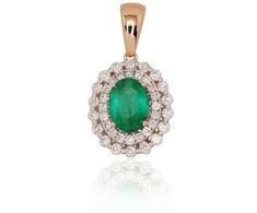 Diamond Sky Jewelry Auksinis pakabukas su deimantais Diamond Sky "Sofia X"