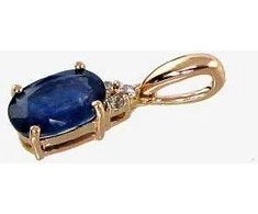 Diamond Sky Jewelry Auksinis pakabukas su deimantais Diamond Sky "Notika V"