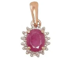 Diamond Sky Jewelry Auksinis pakabukas su deimantais Diamond Sky "Ferro II"