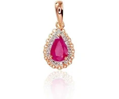 Diamond Sky Jewelry Auksinis pakabukas su deimantais Diamond Sky "Renaissance III"