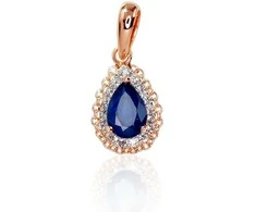 Diamond Sky Jewelry Auksinis pakabukas su deimantais Diamond Sky "Renaissance"